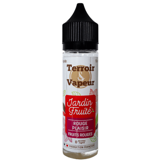 Rouge Plaisir 50 ml - Terroir & Vapeur