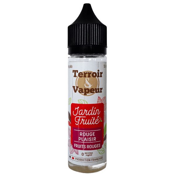 Rouge Plaisir 50 ml - Terroir & Vapeur