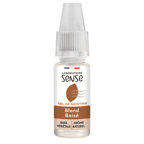 T. Blond Boisé Sels de Nicotine - Laboratoire SENSE