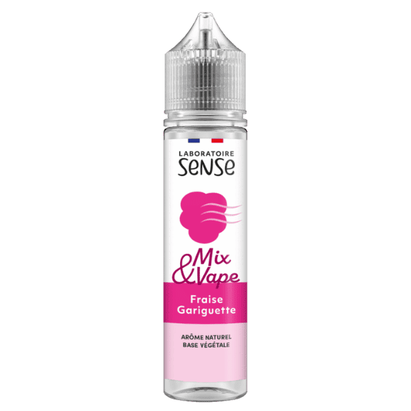 Fraise Gariguette 60ml - Mix & Vape - Laboratoire SENSE