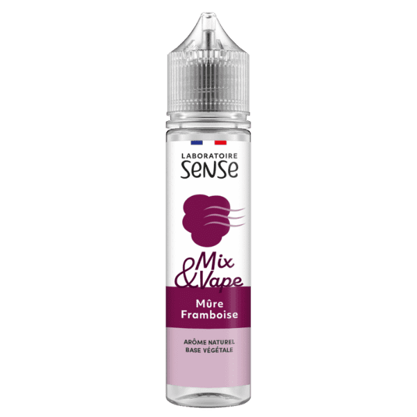 Mûre Framboise 60ml - Mix & Vape - Laboratoire SENSE