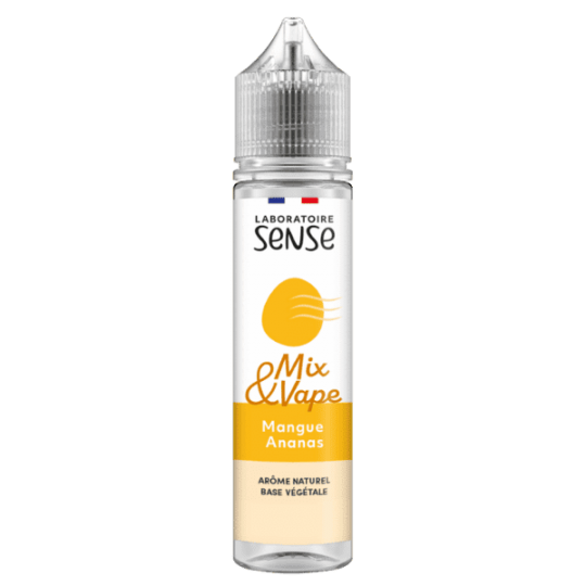 Mangue Ananas 60ml - Mix & Vape - Laboratoire SENSE