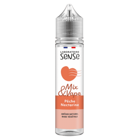 Pêche Nectarine 60ml - Mix & Vape - Laboratoire SENSE