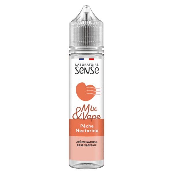 Pêche Nectarine 60ml - Mix & Vape - Laboratoire SENSE