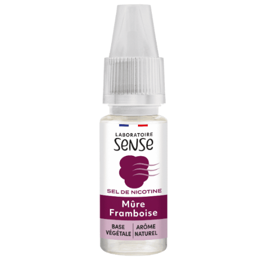 Mûre Framboise Sels de Nicotine - Laboratoire SENSE