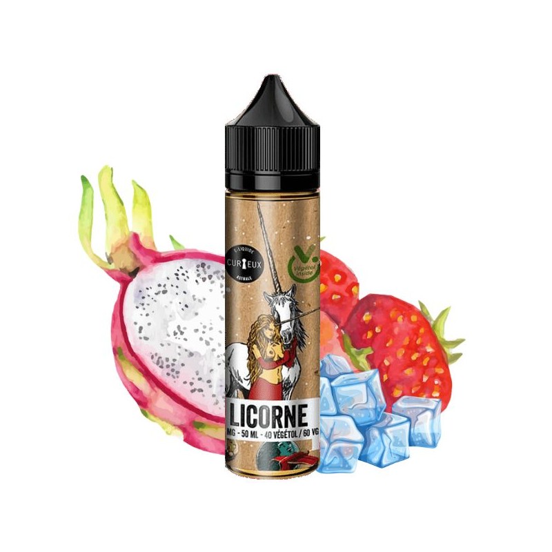 E-liquide Licorne 50ml - Curieux Edition Astrale