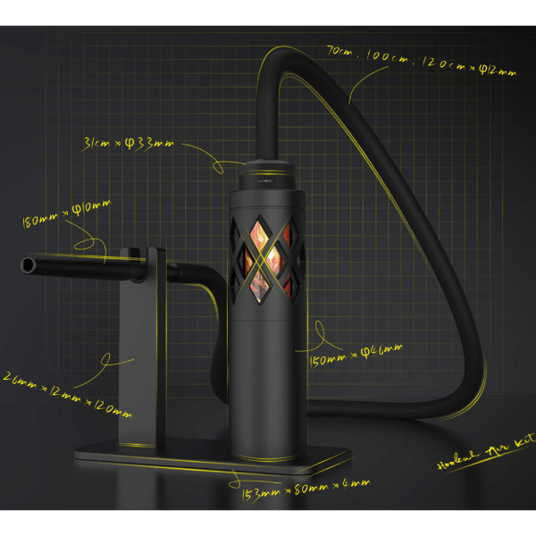 E-CHICHA ELECTRONIQUE E-HOOKAH AIR FUMYTECH PRESENTATION