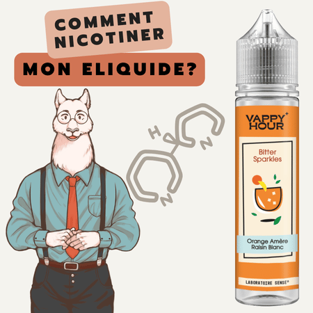 E-LIQUIDE LABORATOIRE SENSE VAPPY HOUR Bitter Sparkles VAPOTER