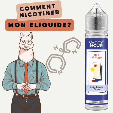 E-LIQUIDE LABORATOIRE SENSE VAPPY HOUR Red Voltage VAPOTER