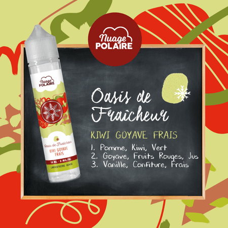 E-LIQUIDE LABORATOIRE SENSE NUAGE POLAIRE Oasis de Fraîcheur GOUT