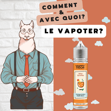 E-LIQUIDE LABORATOIRE SENSE VAPPY HOUR Bitter Sparkles VAPOTER