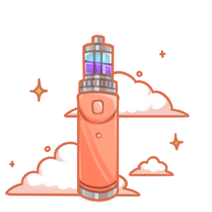 kit e-cigarette électronique tube