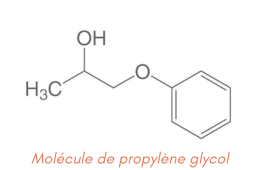 E-LIQUIDE MOLECULE PROPYLENE GLYCOL