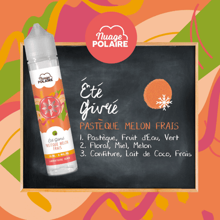 E-LIQUIDE LABORATOIRE SENSE NUAGE POLAIRE ETE GIVRE SAVEURS