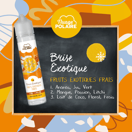 E-LIQUIDE LABORATOIRE SENSE NUAGE POLAIRE BRISE EXOTIQUE SAVEUR