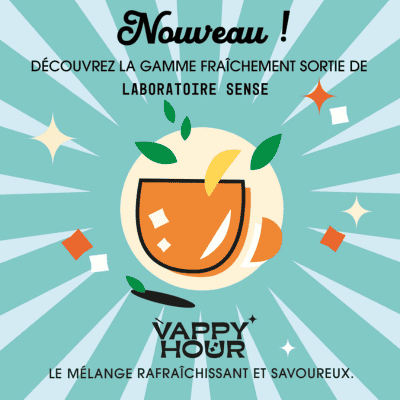 E-LIQUIDE LABORATOIRE SENSE VAPPY HOUR