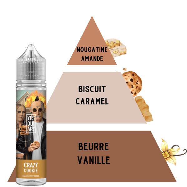 E-LIQUIDE-SENSE-CRAZY-COOKIE-YES-OUI-ART-50ML-PYRAMIDE-SAVEUR