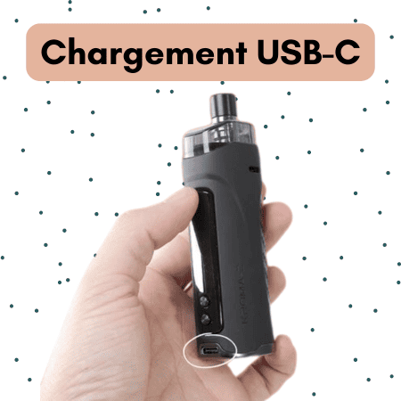 E-CIGARETTE POD INNOKIN KROMA-Z CHARGE USB