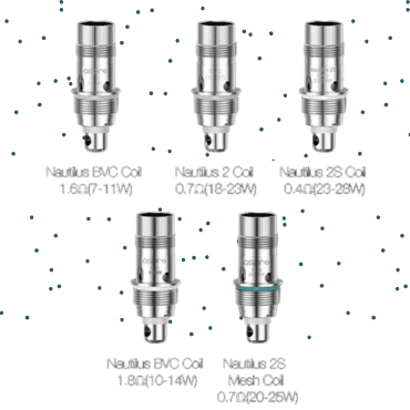 E-CIGARETE ELECTRONIIQUE ASPIRE ZELOS X KIT RESISTANCE NAUTILUS BVC