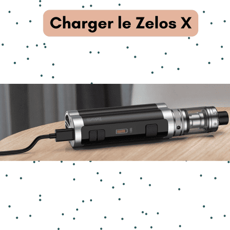 E-CIGARETE ELECTRONIIQUE ASPIRE ZELOS X KIT CHARGEMENENT