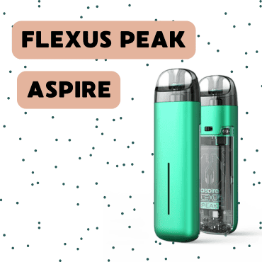 E-CIGARETTE ELECTRONIQUE KIT POD ASPIRE FLEXUS PEAK