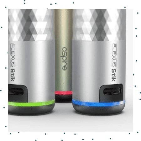 E-CIGARETTE ELECTRONIQUE POD FLEXUS STIK ASPIRE PUISSANCE