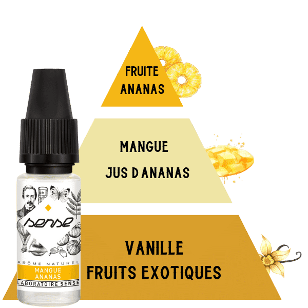 E-LIQUIDE-SENSE-MANGUE-ANANAS-10ML-PYRAMIDE-SAVEUR