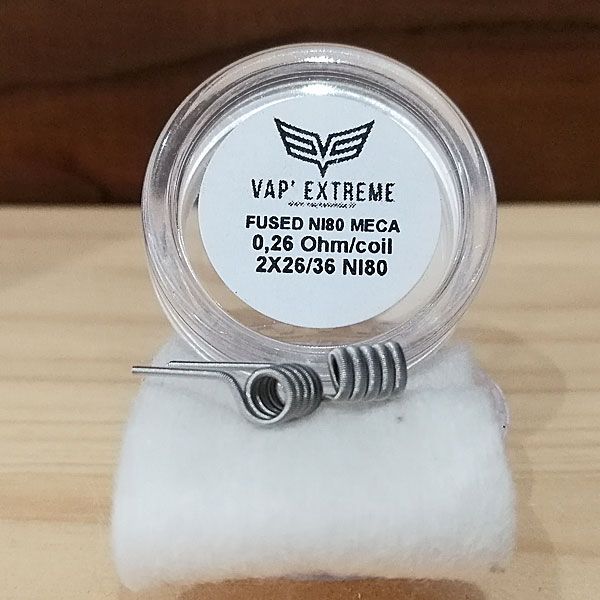 Pack 2 Coils Fused NI80 Meca Optimized - Vap'Extreme