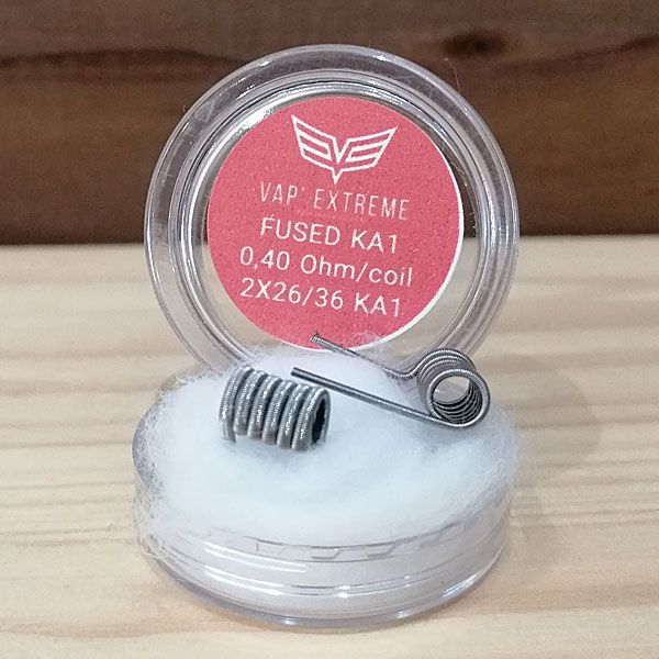 Pack 2 Coils Fused Clapton Kanthal - Vap'Extreme