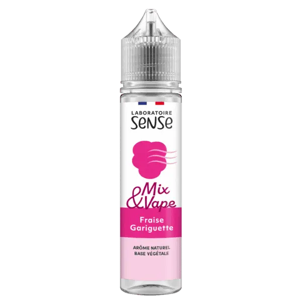 E-Liquide Fraise Gariguette 60ml - Mix & Vape - Laboratoire SENSE