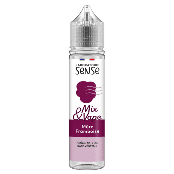 Mûre Framboise 60ml - Mix & Vape - Laboratoire SENSE