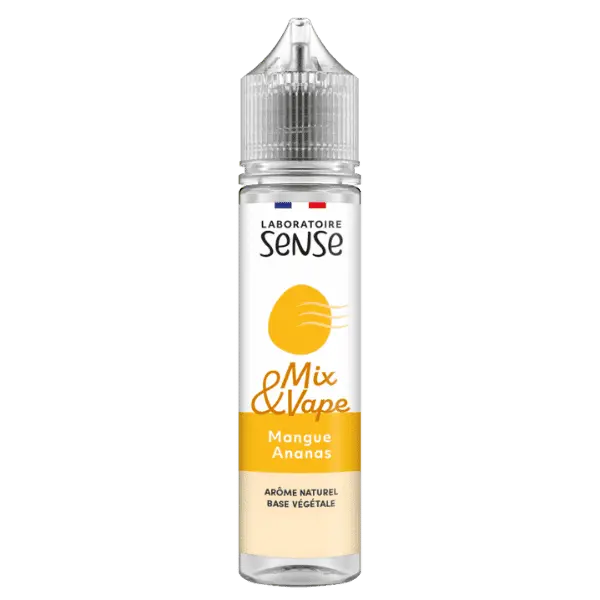 E-Liquide Mangue Ananas 60ml - Mix & Vape - Laboratoire SENSE