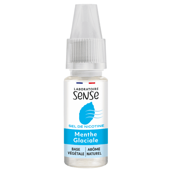 Menthe Glaciale Sels de Nicotine - Laboratoire SENSE