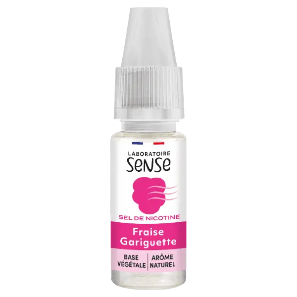 E-Liquide Fraise Gariguette Sels de Nicotine - Laboratoire SENSE