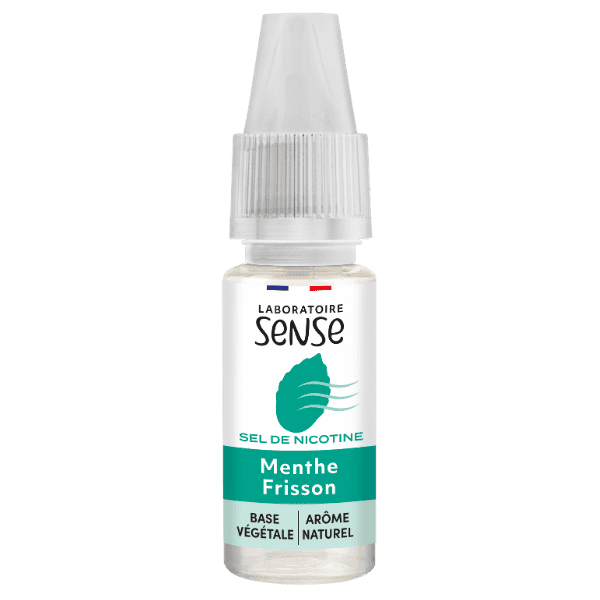 Menthe Frisson Sels de Nicotine - Laboratoire SENSE