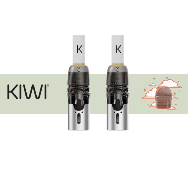 2 Cartouches Pod & Filtres - Kiwi 2 - Kiwi Vapor