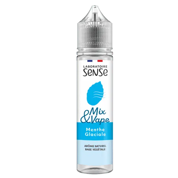 E-Liquide Menthe Glaciale 60ml - Mix & Vape - Laboratoire SENSE