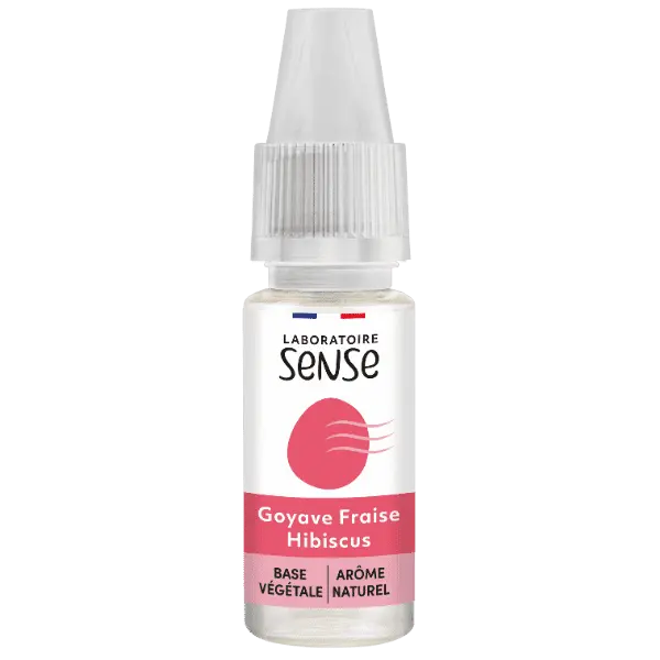 E-Liquide Goyave Fraise Hibiscus - Laboratoire SENSE