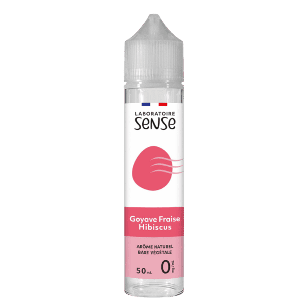 Goyave Fraise Hibiscus 50ml - Laboratoire SENSE