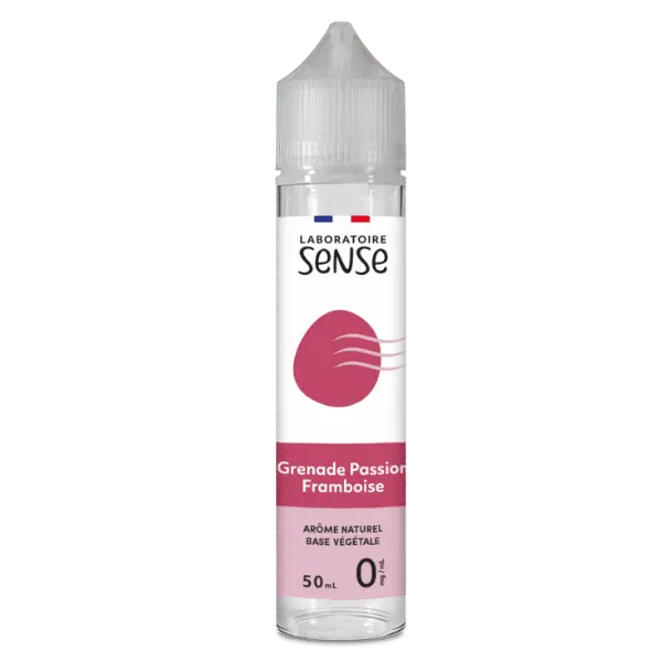 E-Liquide Grenade Passion Framboise 50ml - Laboratoire SENSE