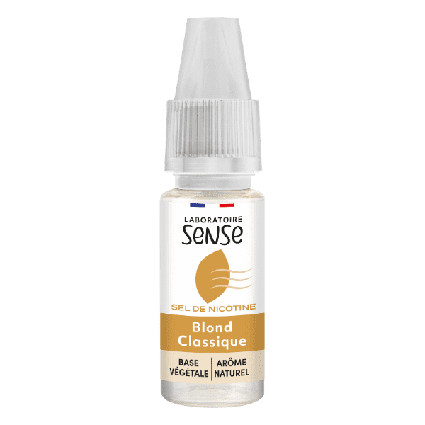 T. Blond Classique - Sels de Nicotine - Laboratoire SENSE DDM Dépassée