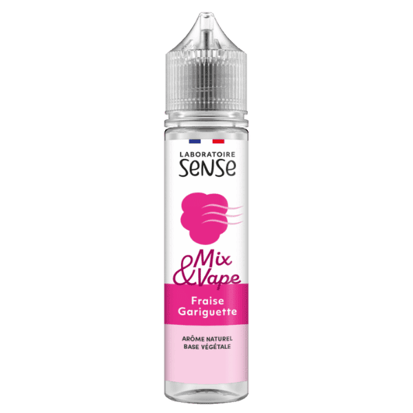 Fraise Gariguette 60ml - Mix & Vape - Laboratoire SENSE DDM Dépassée