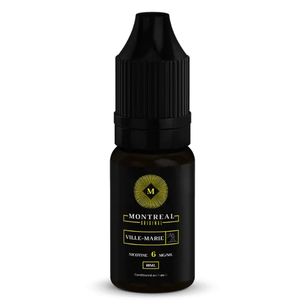 E-Liquide Ville Marie 10ml - Montreal Original DDM courte ou dépassée