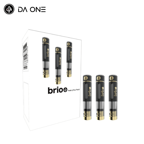 3 Cartouches Pod Brio - Da One Tech