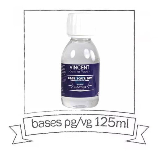 [DIY-BASE-VDLV-70-30-0MG-125ML] e-Liquide Base VDLV - 70 /30 PG-VG