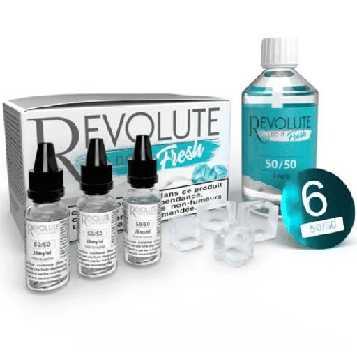 [DIY-BASE-PACK-DO-IT-FRESH-100ML-50-50-6MG] Base DIY Do It Fresh 100 ml 6MG - Revolute