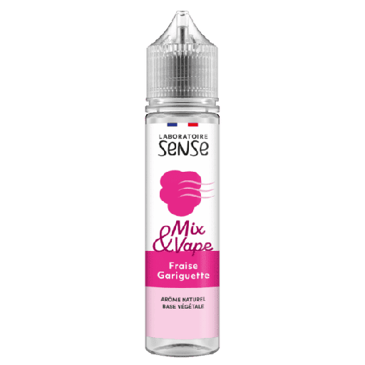 Fraise Gariguette 60ml - Mix & Vape - Laboratoire SENSE