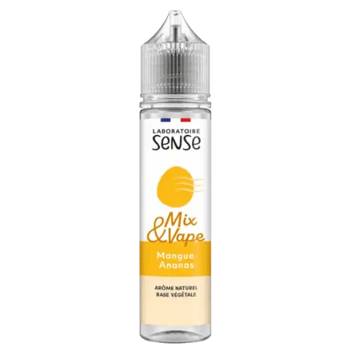 Mangue Ananas 60ml - Mix & Vape - Laboratoire SENSE