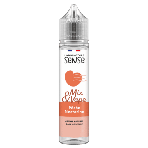 Pêche Nectarine 60ml - Mix & Vape - Laboratoire SENSE