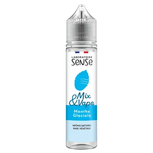 E-Liquide Menthe Glaciale 60ml - Mix & Vape - Laboratoire SENSE